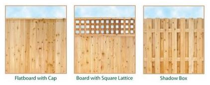Wooden Privacy Fence Designs